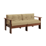 Bacana Loveseat in Hemp - Sabai Design | socius design | Rochester MN (Natural)