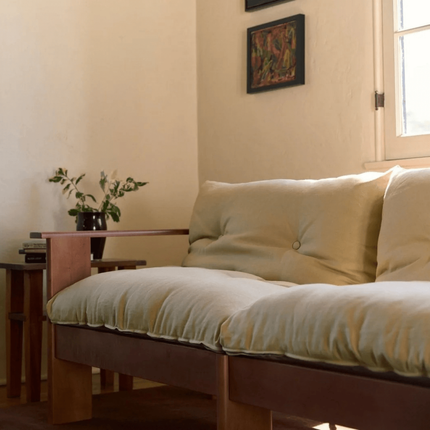 Bacana Loveseat in Hemp - Sabai Design | socius design | Rochester MN (Natural)