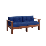 Bacana Loveseat in Hemp - Sabai Design | socius design | Rochester MN (Natural)