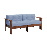 Bacana Loveseat in Hemp - Sabai Design | socius design | Rochester MN (Natural)