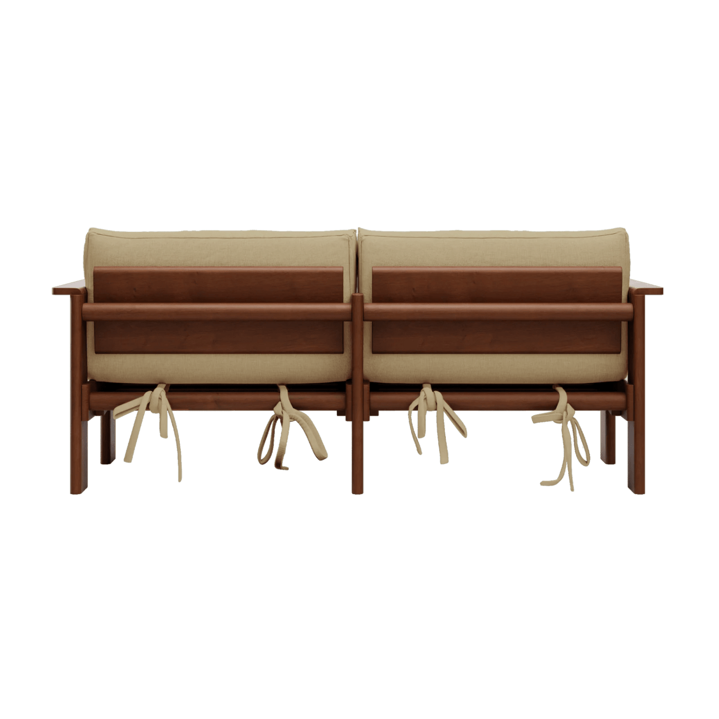 Bacana Loveseat in Hemp - Sabai Design | socius design | Rochester MN (Natural)
