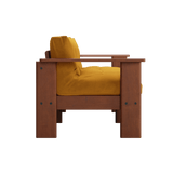 Bacana Loveseat in Recycled Velvet - Sabai Design | socius design | Rochester MN (Mustard)