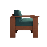 Bacana Loveseat in Recycled Velvet - Sabai Design | socius design | Rochester MN (Seafoam)
