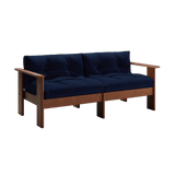 Bacana Loveseat in Recycled Velvet - Sabai Design | socius design | Rochester MN (Seafoam)