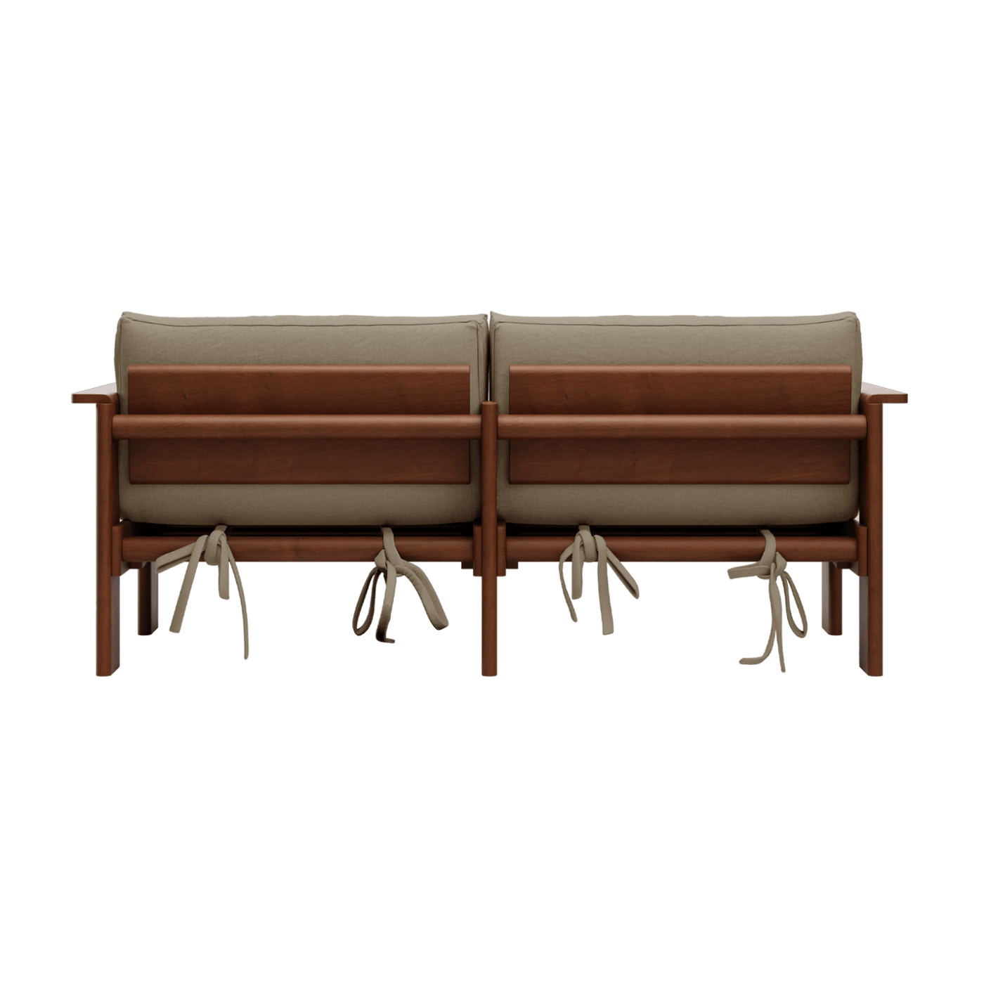 Bacana Loveseat in Upcycled Poly | Sabai Design | socius design | Rochester MN (Farro)