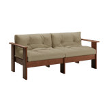 Bacana Loveseat in Upcycled Poly | Sabai Design | socius design | Rochester MN (Farro)