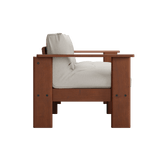 Bacana Loveseat in Upcycled Poly | Sabai Design | socius design | Rochester MN (Oat)