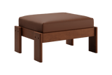 Sabai Design · The Bacana Ottoman in Cactus Leather | socius design in Rochester, MN