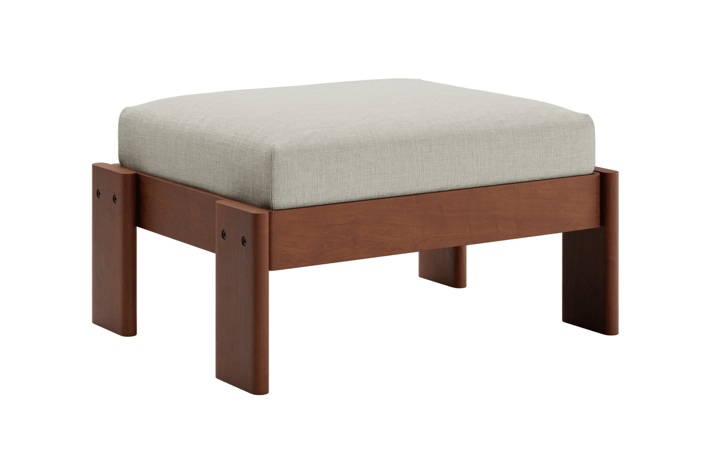 Sabai Design · The Bacana Ottoman in Hemp | socius design in Rochester, MN