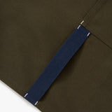 Hedley & Bennett · The Big Apron - Olive Green with Navy Straps | socius design in Rochester, MN