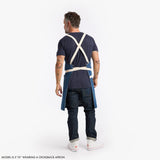Hedley & Bennett · The Crossback Apron - Olive Green Navy Straps | socius design in Rochester, MN