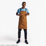Hedley & Bennett · The Crossback Apron - Olive Green Navy Straps | socius design in Rochester, MN