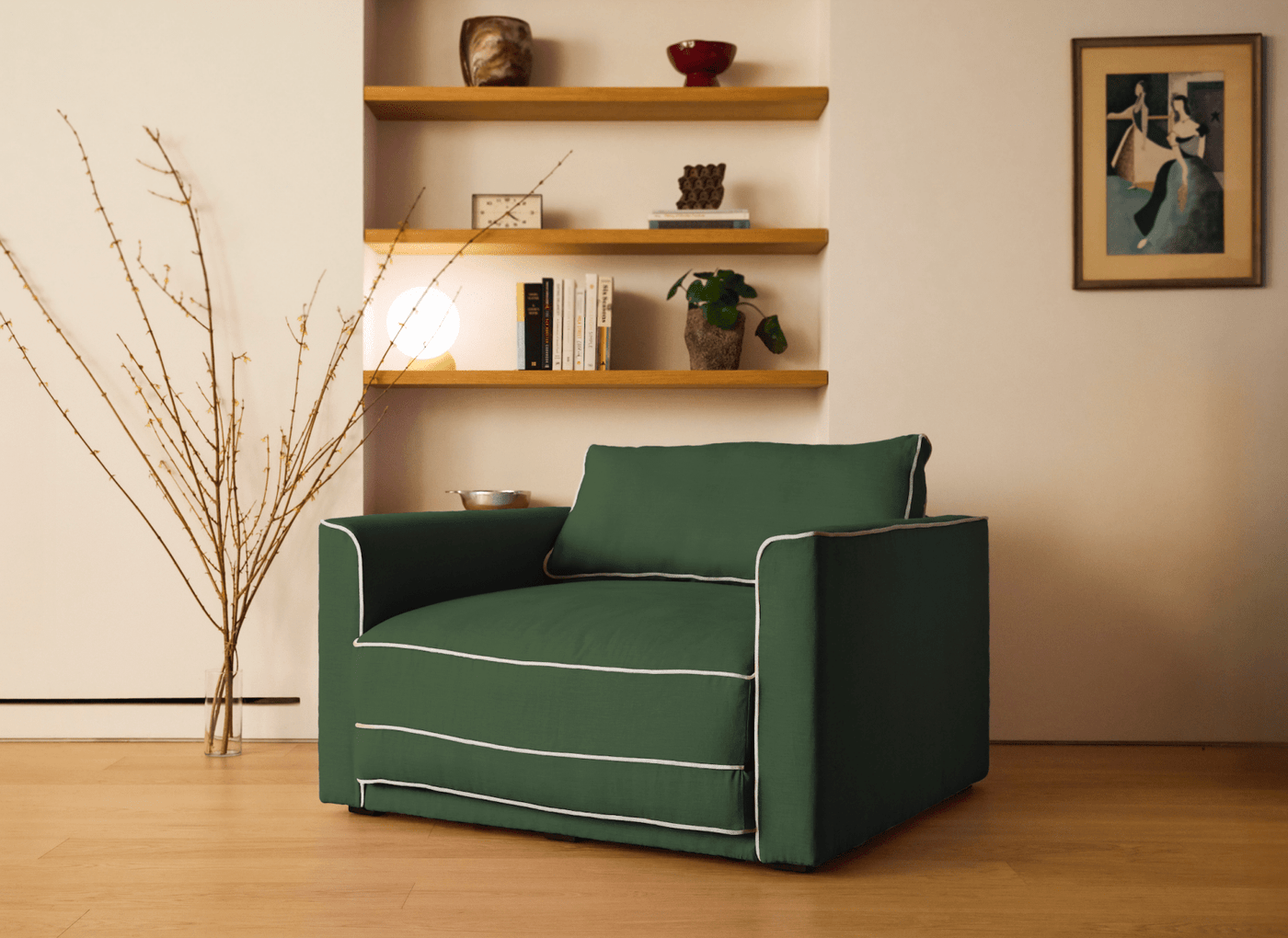 Sabai Design · The Eclipse Sleeper Chair in Hemp Blend | socius design in Rochester, MN