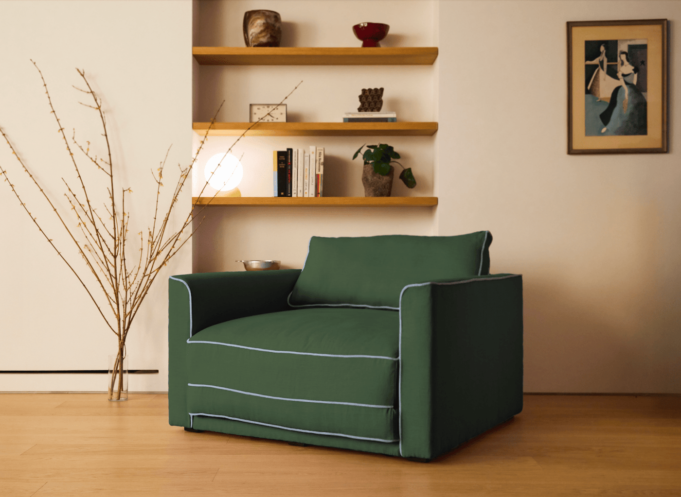 Sabai Design · The Eclipse Sleeper Chair in Hemp Blend | socius design in Rochester, MN