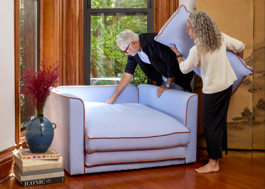 Sabai Design · The Eclipse Sleeper Chair in Upcycled Poly | socius design in Rochester, MN