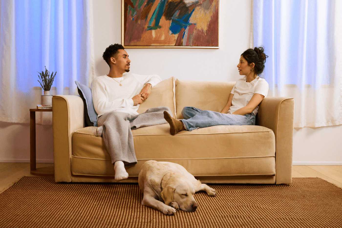 Sabai Design · The Eclipse Sleeper Sofa in Recycled Velvet | socius design in Rochester, MN