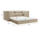 Sabai Design · The Eclipse Sleeper Sofa in Recycled Velvet | socius design in Rochester, MN
