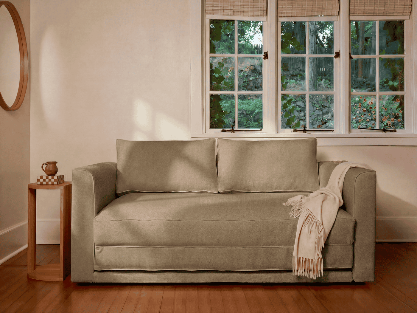 Sabai Design · The Eclipse Sleeper Sofa in Upcycled Poly | socius design in Rochester, MN