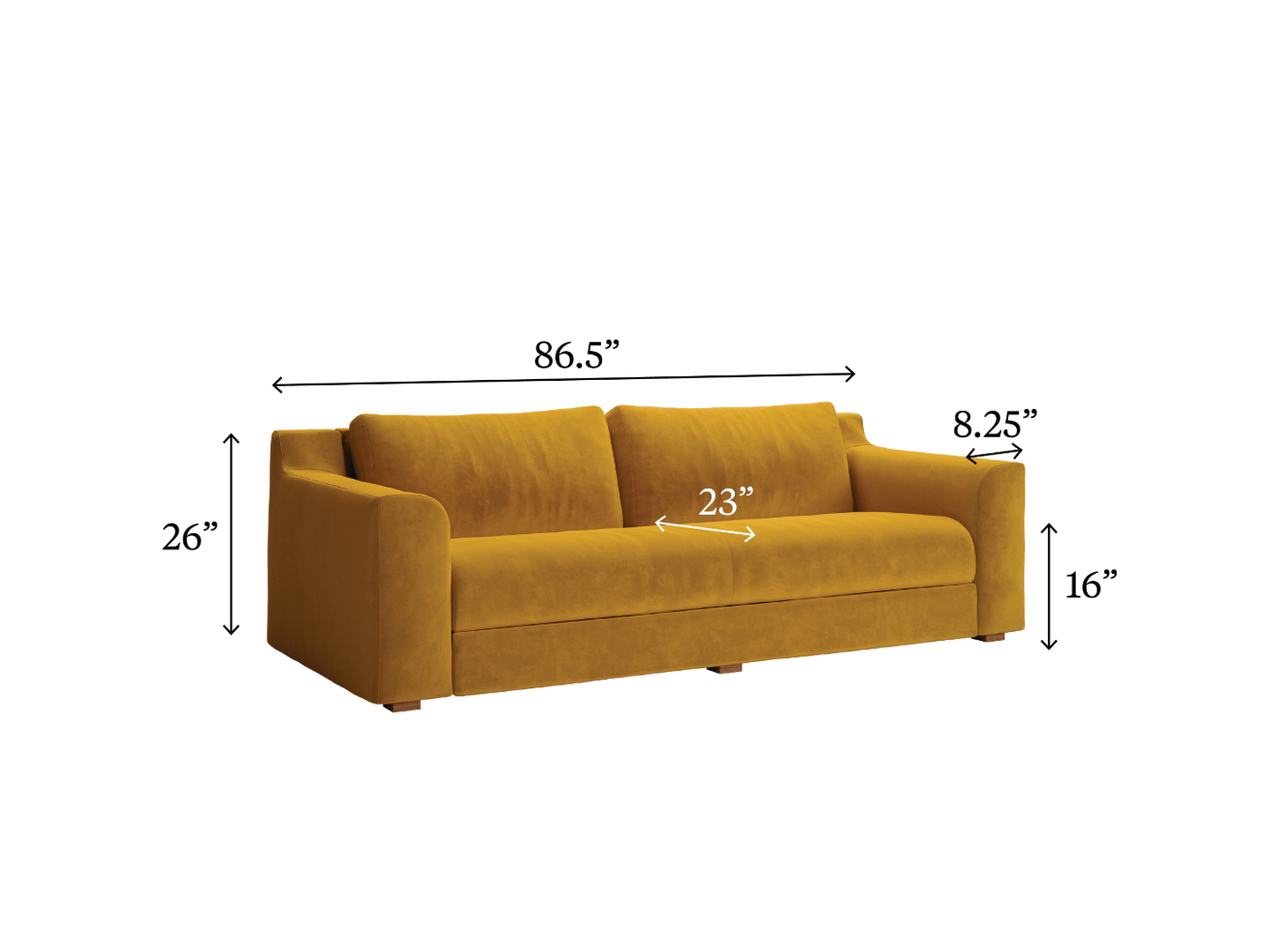 Sabai Design · The Elevate 86" Sofa in Upcycled Poly | socius design in Rochester, MN