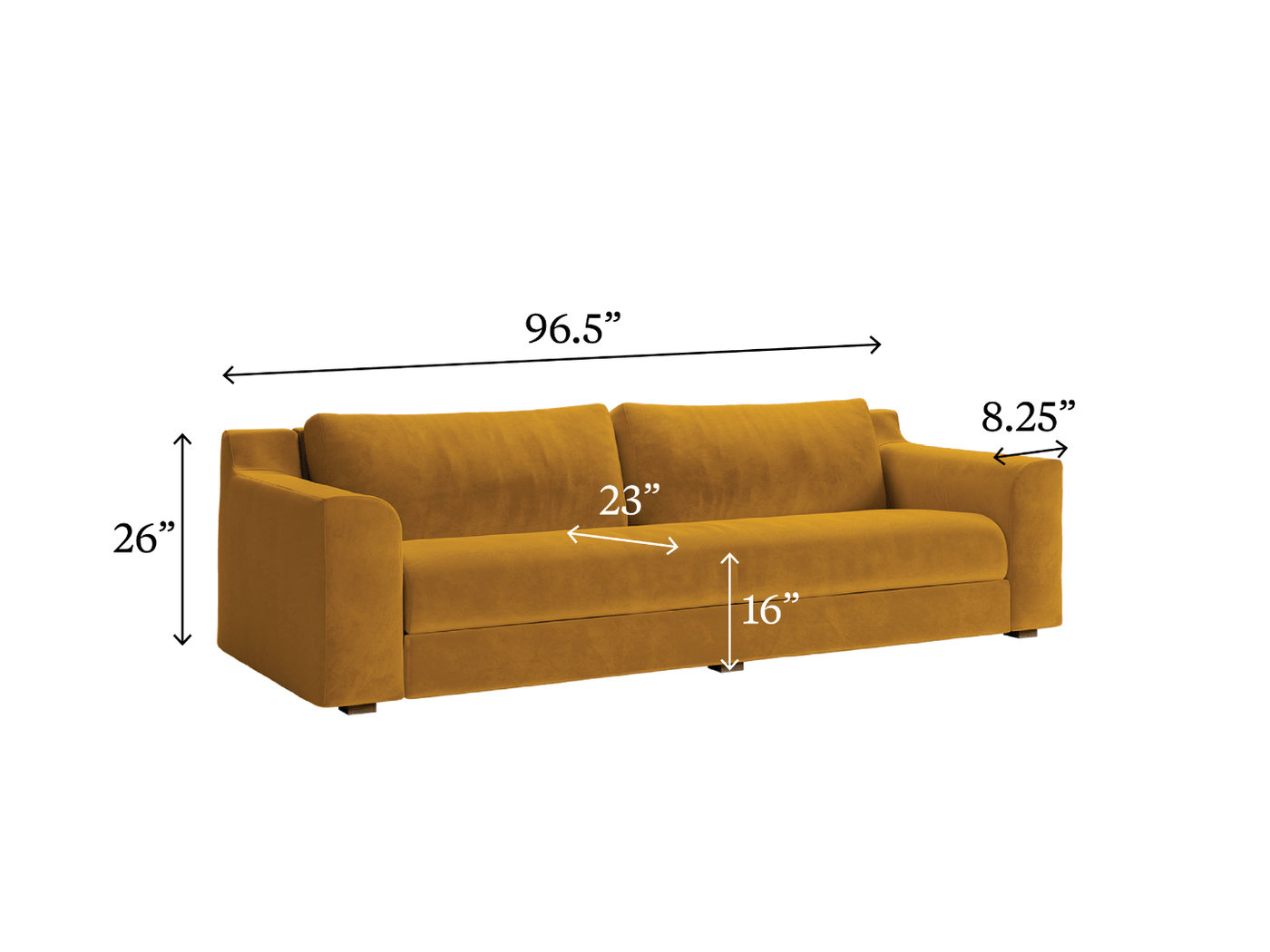 Sabai Design · The Elevate 96" Sofa in Upcycled Poly | socius design in Rochester, MN
