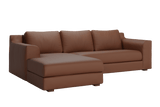 Sabai Design · The Elevate Sectional in Cactus Leather | socius design in Rochester, MN