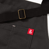 Hedley & Bennett · The Essential Apron - Char Grey Cotton Canvas | socius design in Rochester, MN
