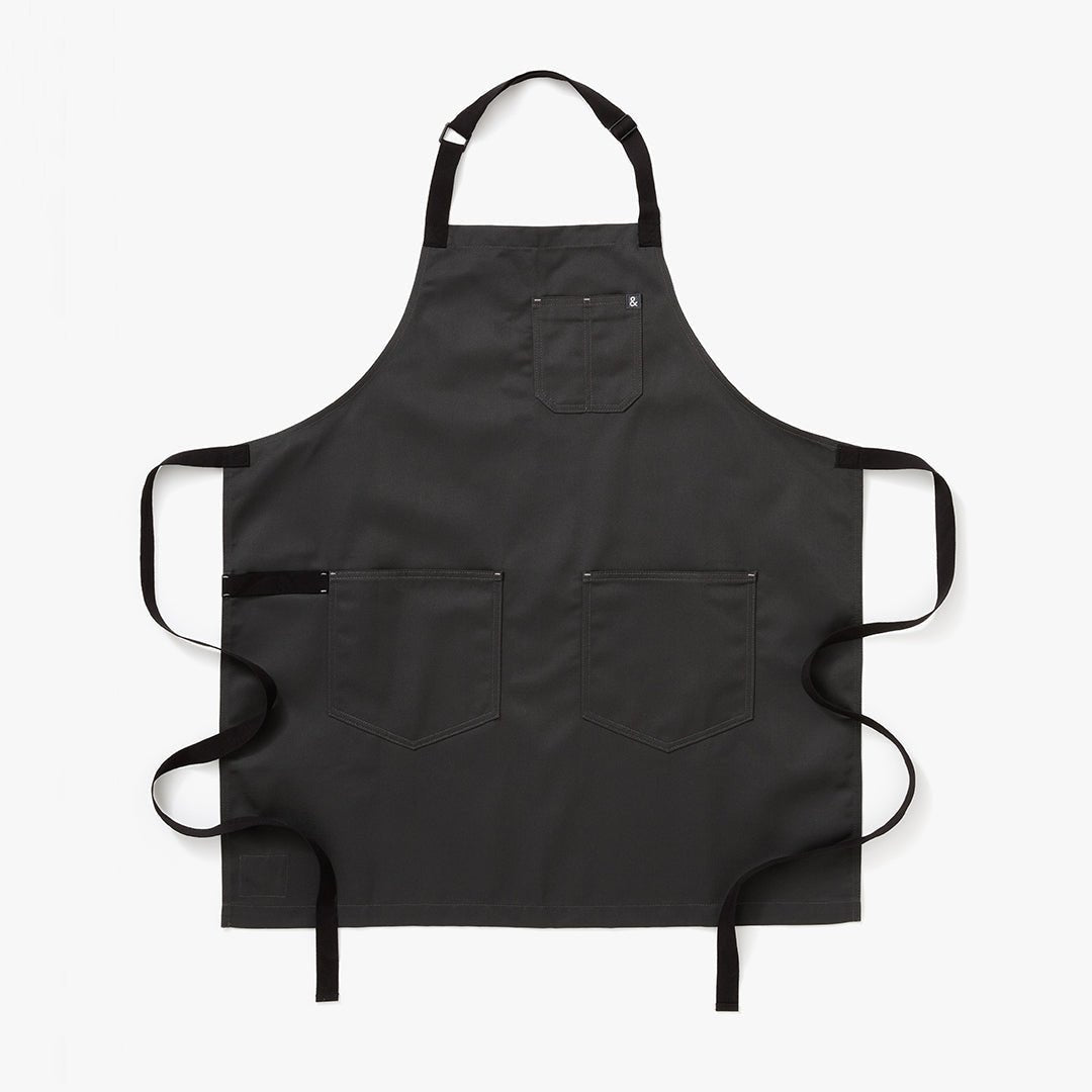 Hedley & Bennett · The Essential Apron - Char Grey Poly-Cotton | socius design in Rochester, MN