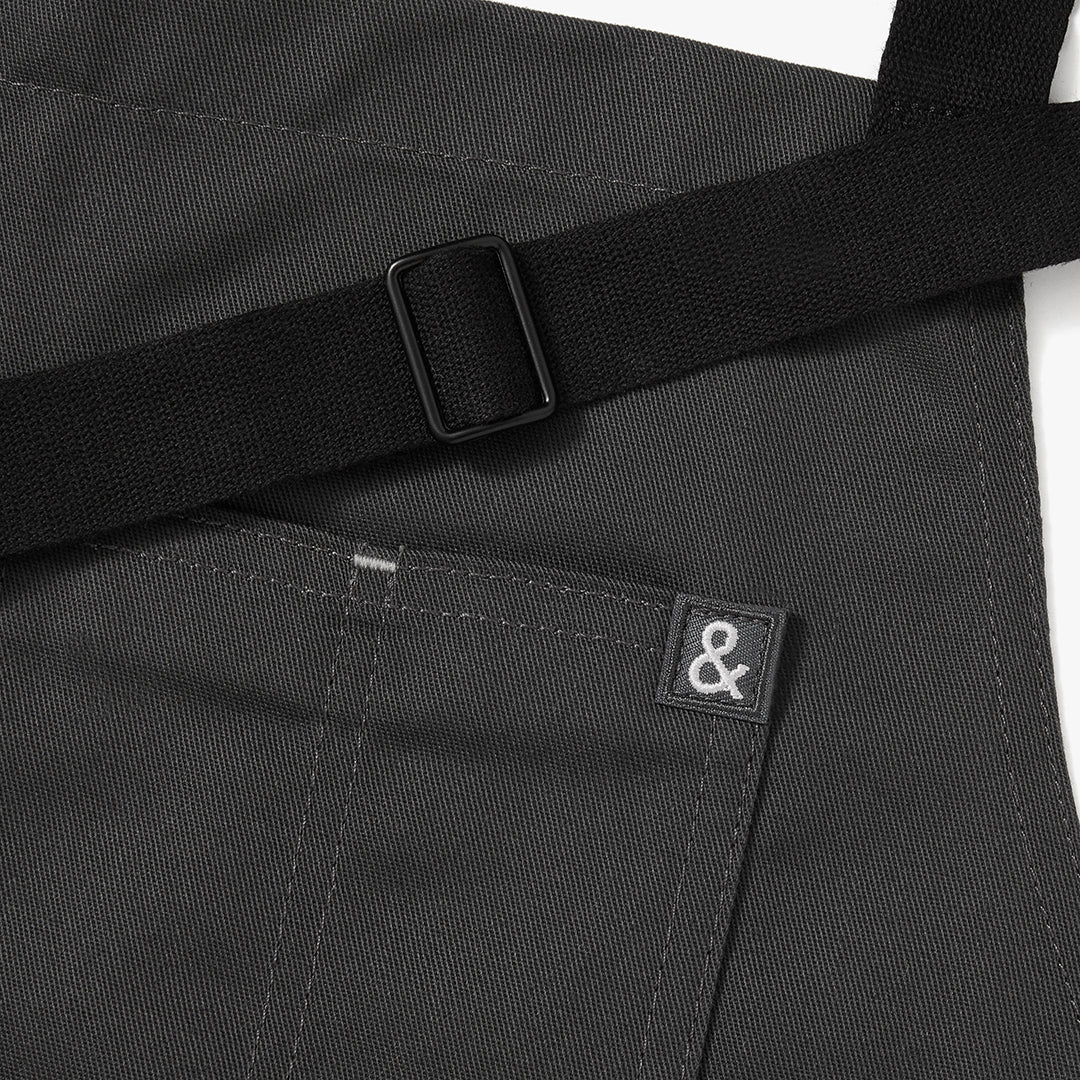 Hedley & Bennett · The Essential Apron - Char Grey Poly-Cotton | socius design in Rochester, MN