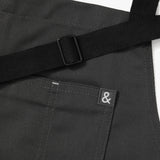 Hedley & Bennett · The Essential Apron - Char Grey Poly-Cotton | socius design in Rochester, MN