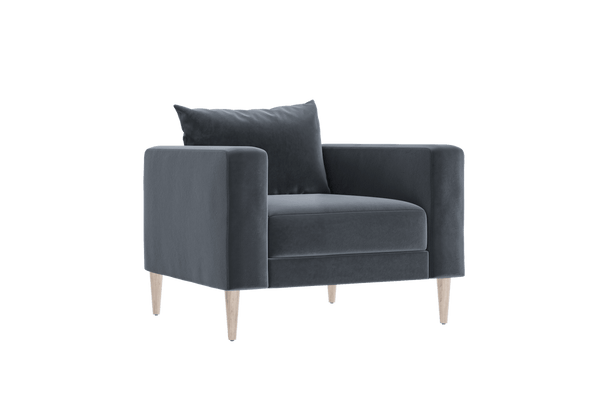 The Essential Club Chair in Recycled Velvet