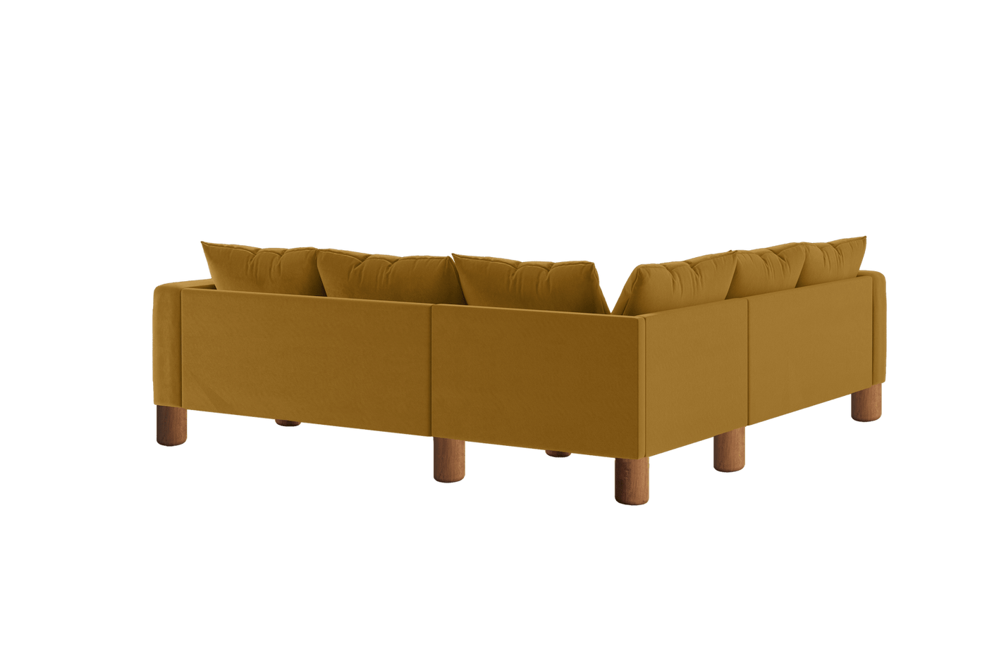 Sabai Design · The Essential Corner Sectional (5 Seat) in Recycled Velvet | socius design in Rochester, MN