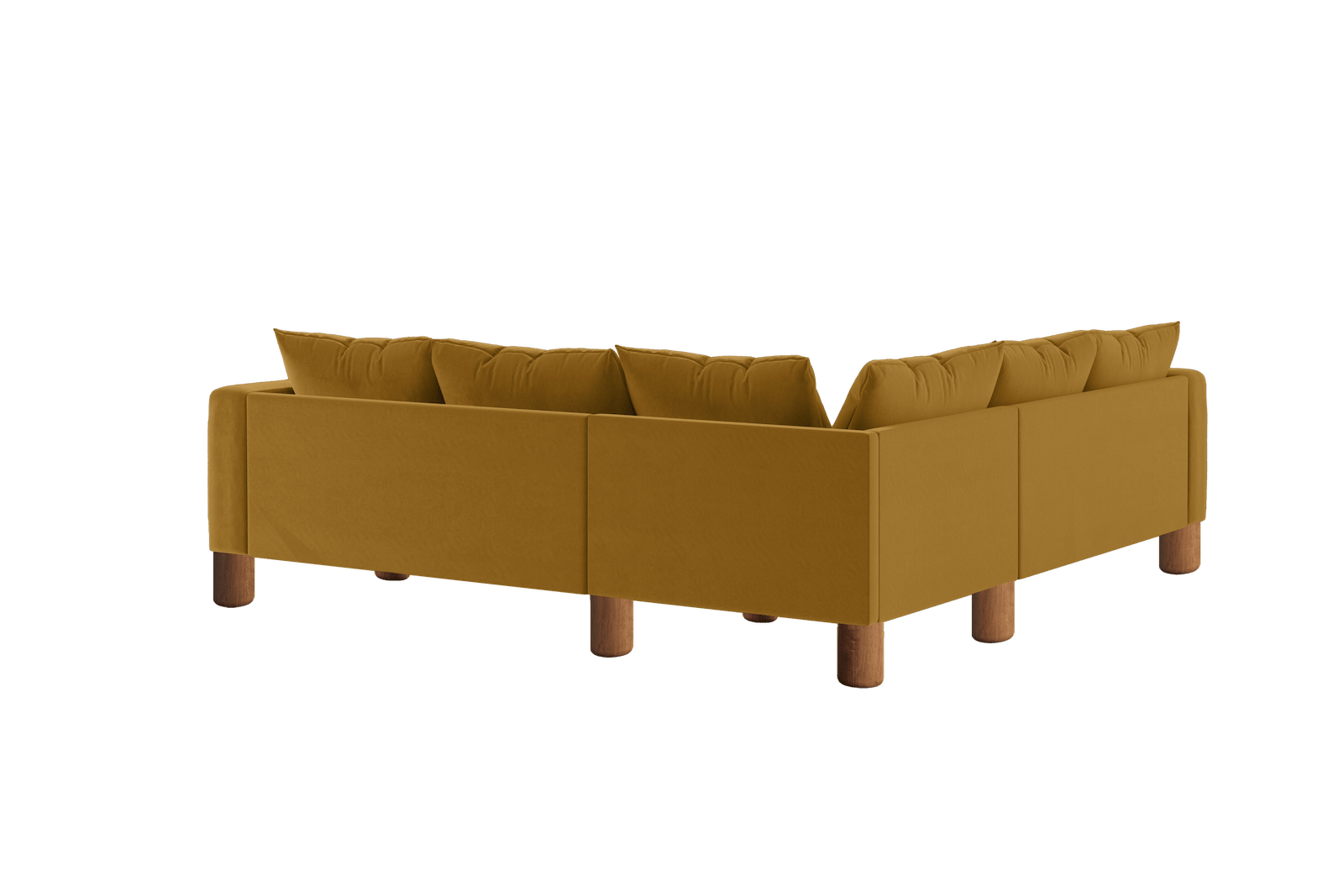 Sabai Design · The Essential Corner Sectional (5 Seat) in Recycled Velvet | socius design in Rochester, MN