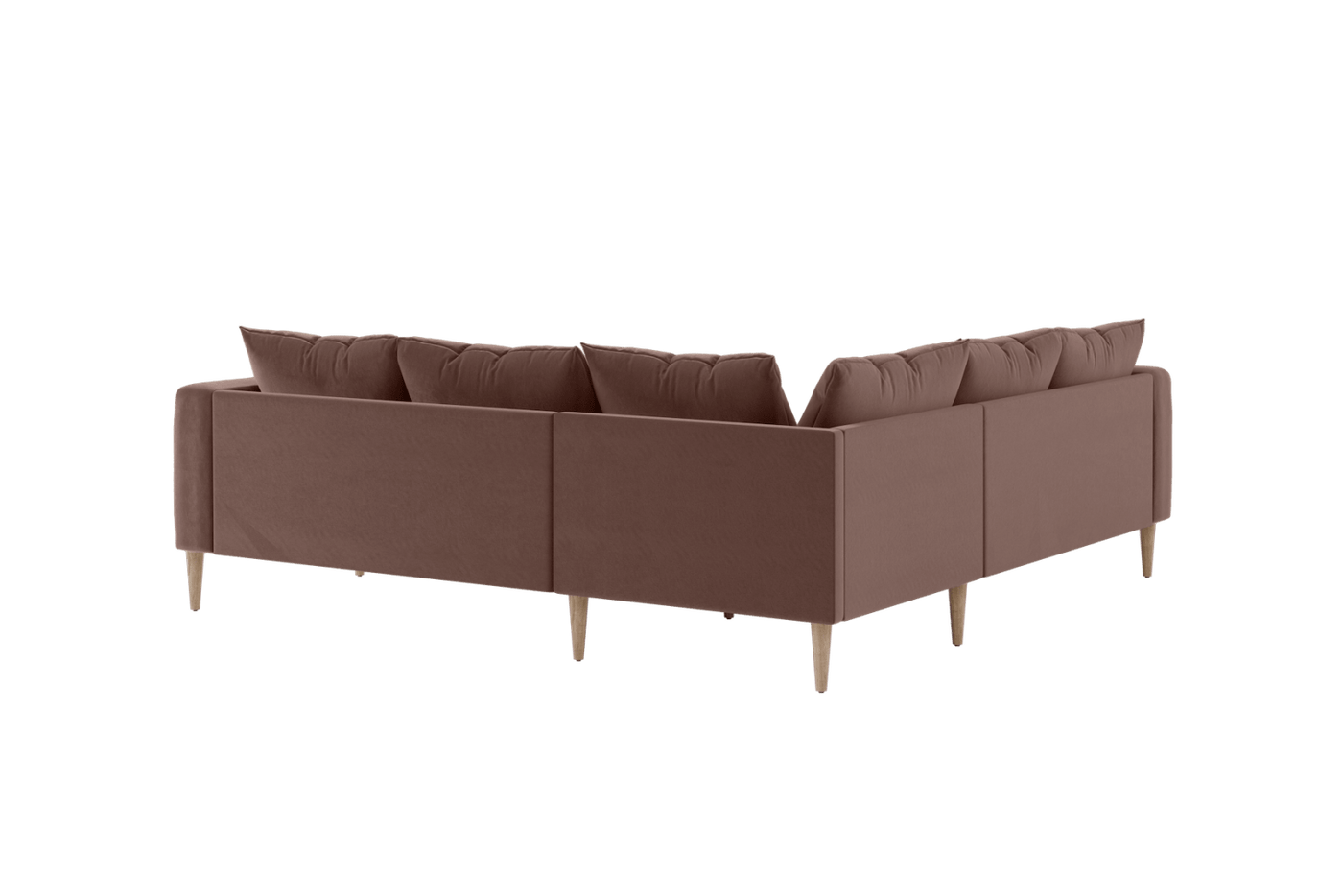 Sabai Design · The Essential Corner Sectional (5 Seat) in Recycled Velvet | socius design in Rochester, MN