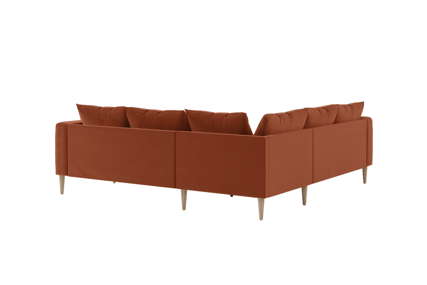 Sabai Design · The Essential Corner Sectional (5 Seat) in Recycled Velvet | socius design in Rochester, MN