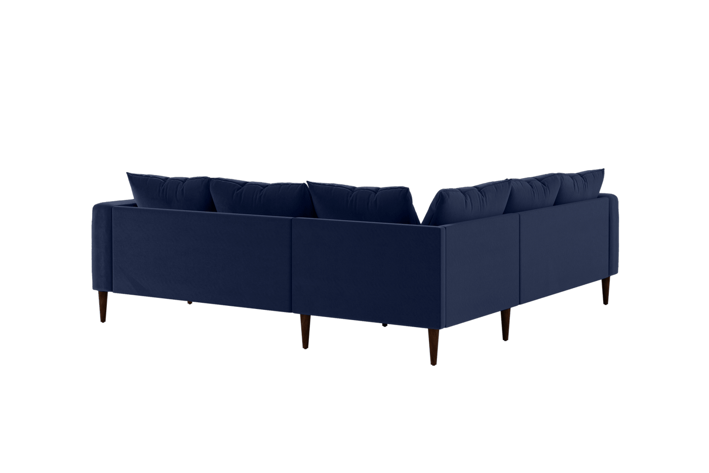 Sabai Design · The Essential Corner Sectional (5 Seat) in Recycled Velvet | socius design in Rochester, MN