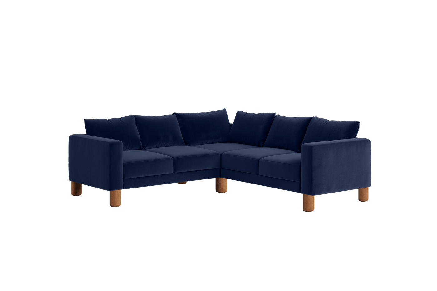 Sabai Design · The Essential Corner Sectional (5 Seat) in Recycled Velvet | socius design in Rochester, MN