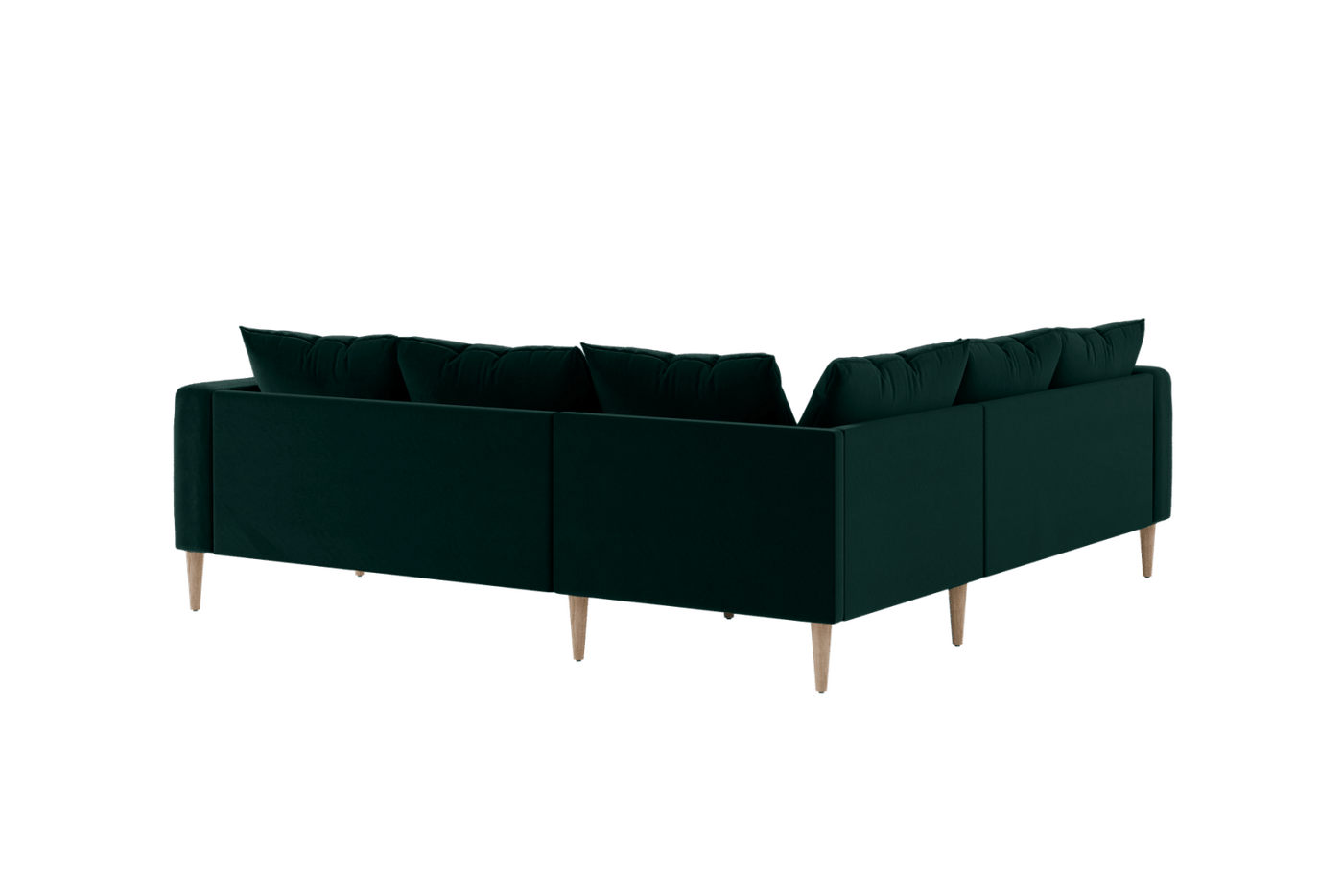 Sabai Design · The Essential Corner Sectional (5 Seat) in Recycled Velvet | socius design in Rochester, MN