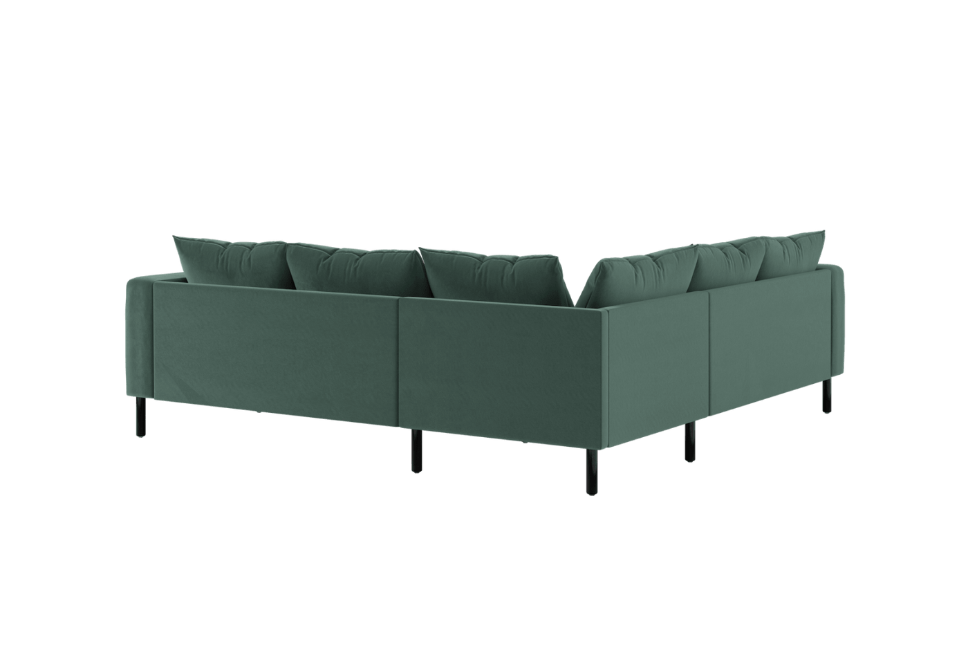 Sabai Design · The Essential Corner Sectional (5 Seat) in Recycled Velvet | socius design in Rochester, MN