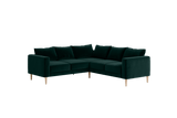 Sabai Design · The Essential Corner Sectional (5 Seat) in Recycled Velvet | socius design in Rochester, MN