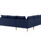 Sabai Design · The Essential Corner Sectional (5 Seat) in Recycled Velvet | socius design in Rochester, MN