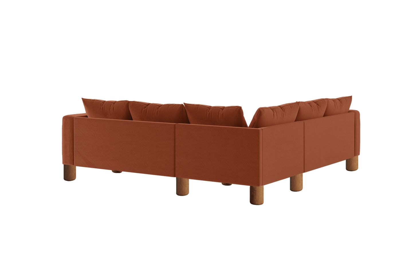 Sabai Design · The Essential Corner Sectional (5 Seat) in Recycled Velvet | socius design in Rochester, MN