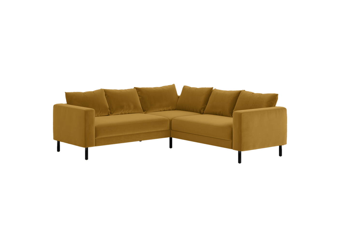 Sabai Design · The Essential Corner Sectional (5 Seat) in Recycled Velvet | socius design in Rochester, MN