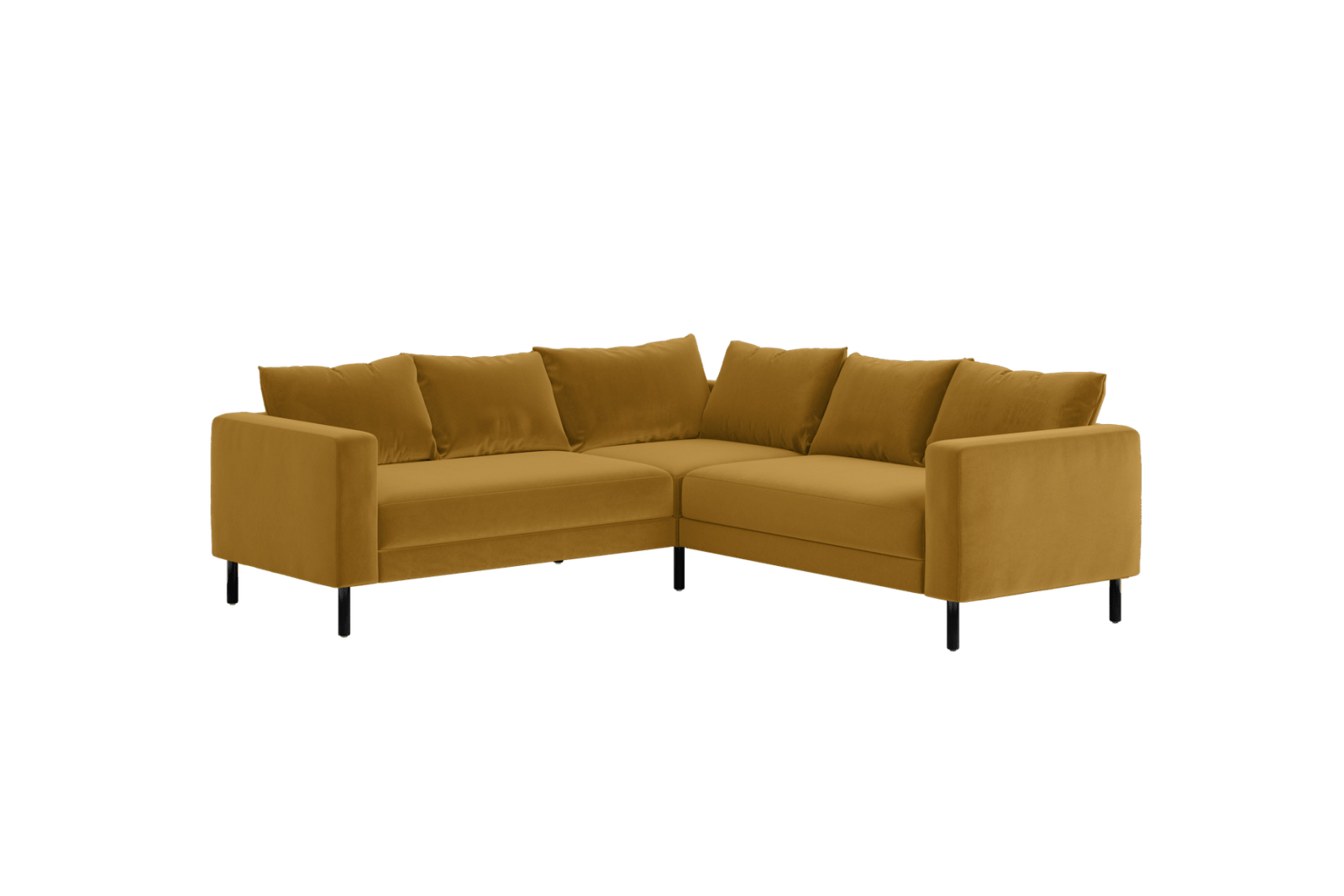 Sabai Design · The Essential Corner Sectional (5 Seat) in Recycled Velvet | socius design in Rochester, MN