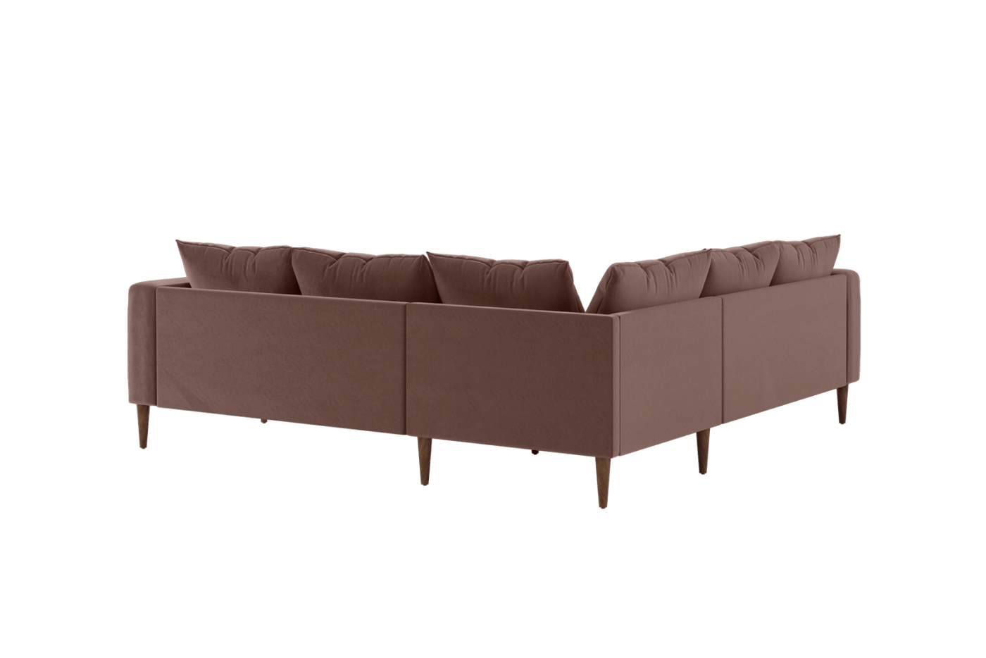 Sabai Design · The Essential Corner Sectional (5 Seat) in Recycled Velvet | socius design in Rochester, MN