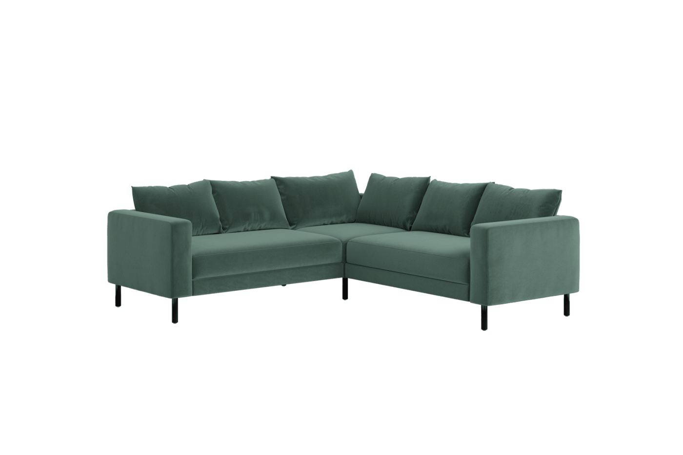 Sabai Design · The Essential Corner Sectional (5 Seat) in Recycled Velvet | socius design in Rochester, MN