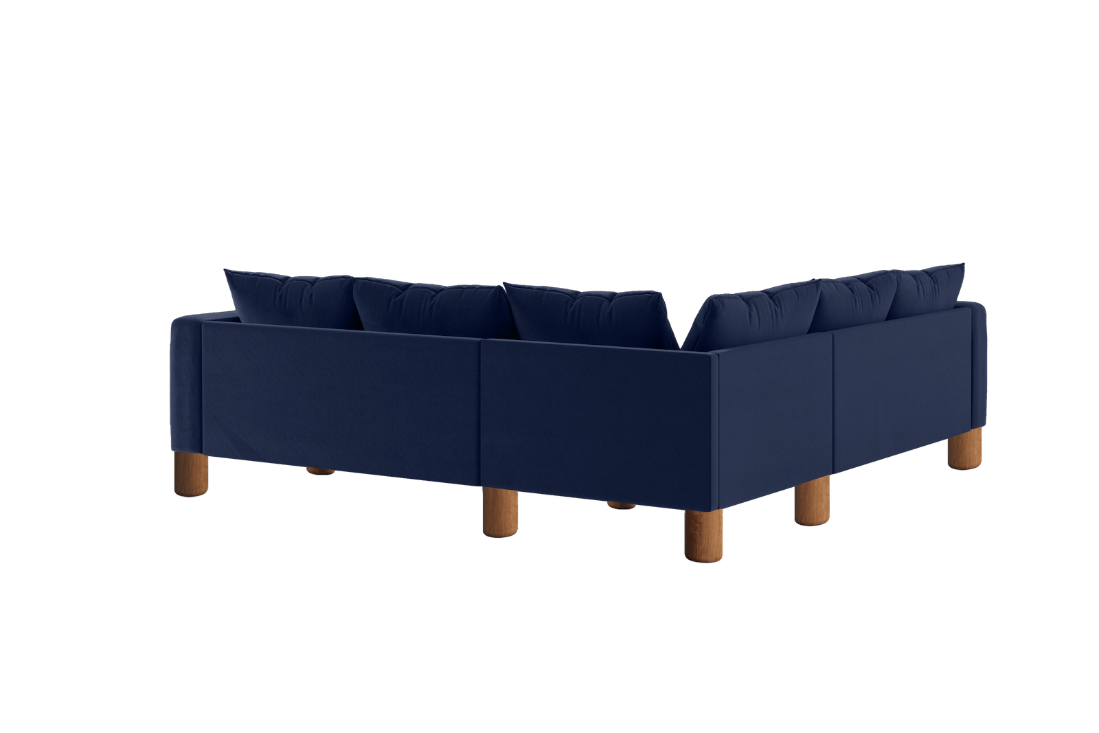 Sabai Design · The Essential Corner Sectional (5 Seat) in Recycled Velvet | socius design in Rochester, MN