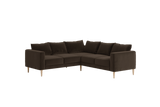 Sabai Design · The Essential Corner Sectional (5 Seat) in Recycled Velvet | socius design in Rochester, MN