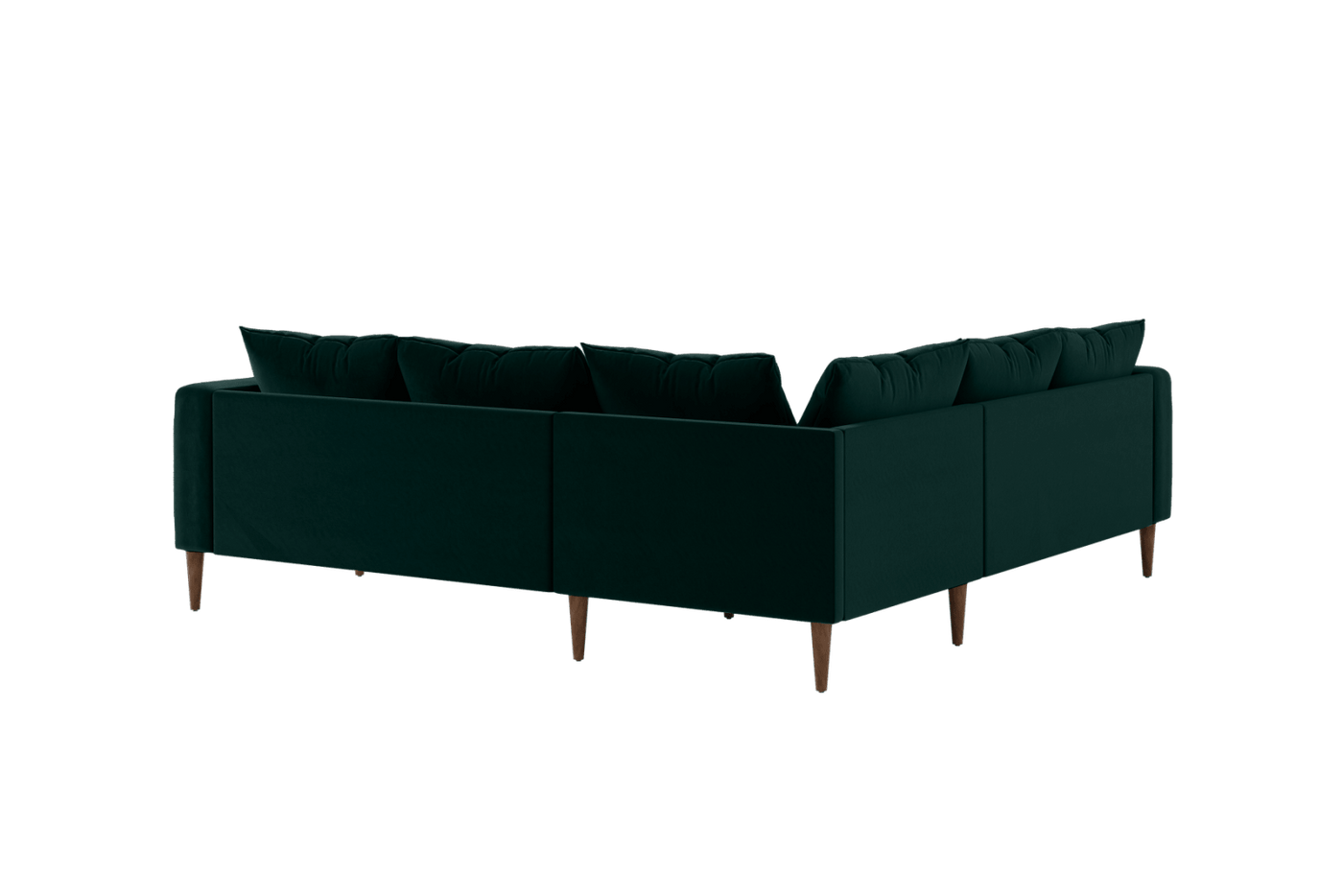 Sabai Design · The Essential Corner Sectional (5 Seat) in Recycled Velvet | socius design in Rochester, MN