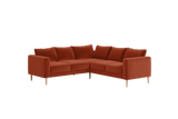 Sabai Design · The Essential Corner Sectional (5 Seat) in Recycled Velvet | socius design in Rochester, MN