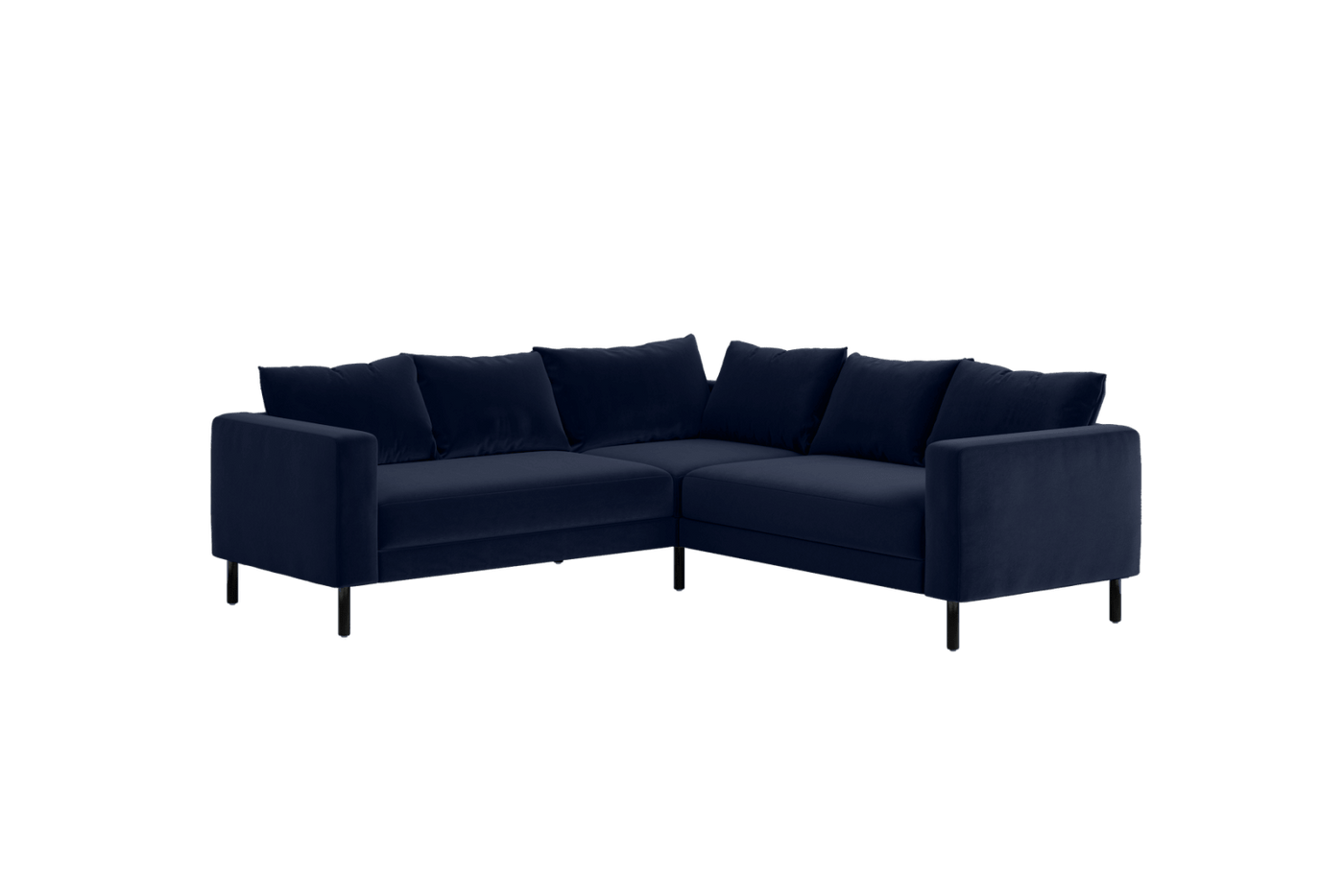 Sabai Design · The Essential Corner Sectional (5 Seat) in Recycled Velvet | socius design in Rochester, MN
